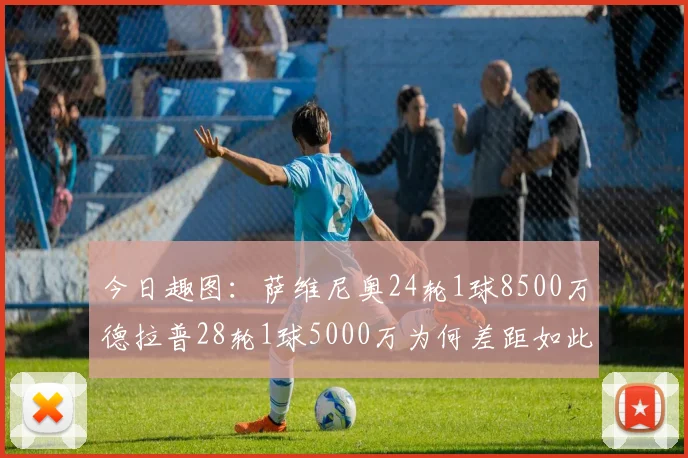 今日趣图：萨维尼奥24轮1球8500万德拉普28轮1球5000万为何差距如此大